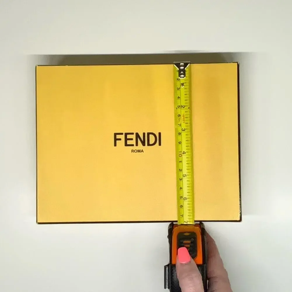 FENDI | Gift Box | Yellow/Black | W9 x H7 x D2 inch
